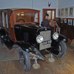 The old Chevrolet Hearse on show in the Carnarvon Museum