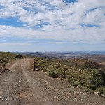 The summit of the Rooiberg Pass provides spectacular views across the wide open spaces of the Koup