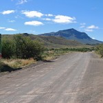 A lonely crossroad between Beaufort West and Murraysburg