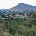 View across Graaff-Reinet from the Mountain Drive