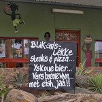 Blik-sm's-lekke Restaurant in Pearston