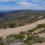 View from the top of Swartberg Pass, north over the Great Karoo