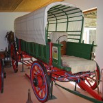 Restored transport wagon in the Jansenville Museum