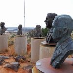 Busts of Afrikaner Leaders on Monument Hill