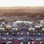 Aerial view of the Orania Shopping Centre